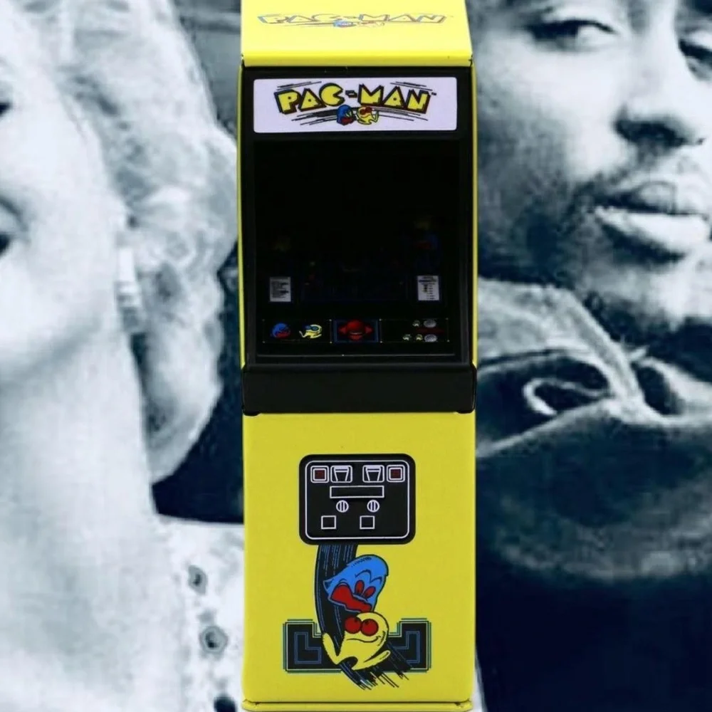 NEW PAC-MAN Miniature Arcade Collectors Tin with PAC-MAN Candies